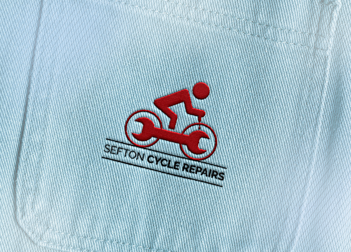 Sefton Cycle Repairs logo shirt design