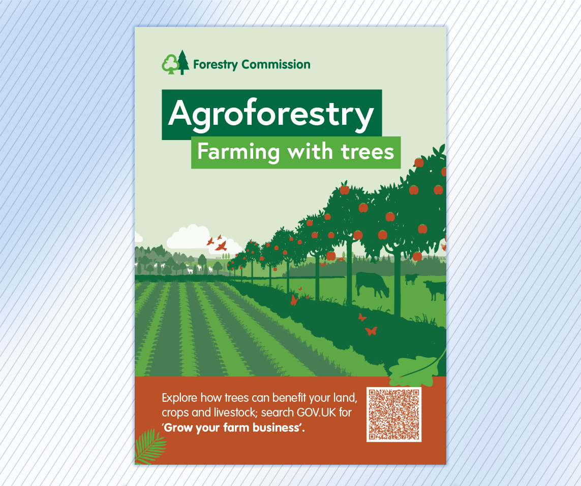 Forestry Commission Agroforestry leaflet front